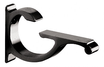 Designer Aluminum Shelf Brackets – Various finishes – By Dulles Glass