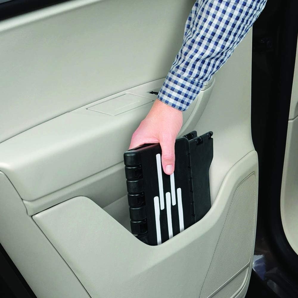 Versatile 4-Inch Folding Step Stool – Non-Slip Design for Mobility & Assistance