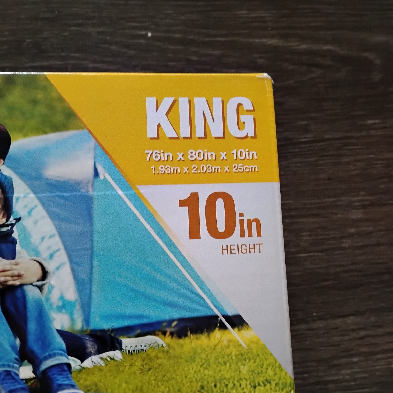 Intex 10″ King Standard Dura-Beam Airbed Mattress – Pump Not Included