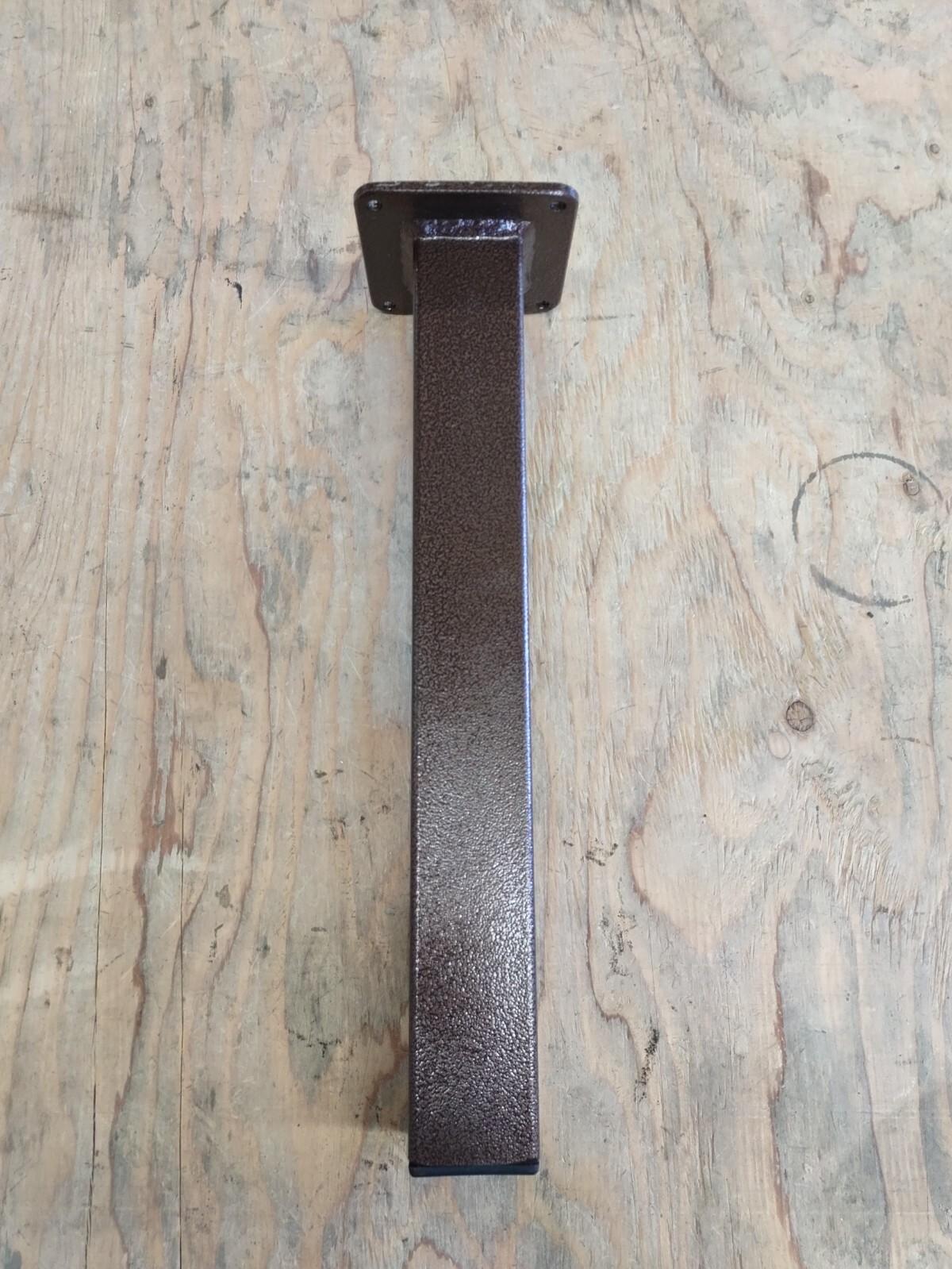 Powder Coated Post Style 2″ Diameter Square Post Table Legs