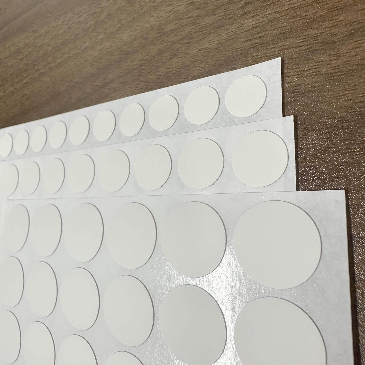 3 Sheets 290 Pcs Screw Hole Cover Stickers, 12 mm/15 mm/21 mm White Screw Cov…