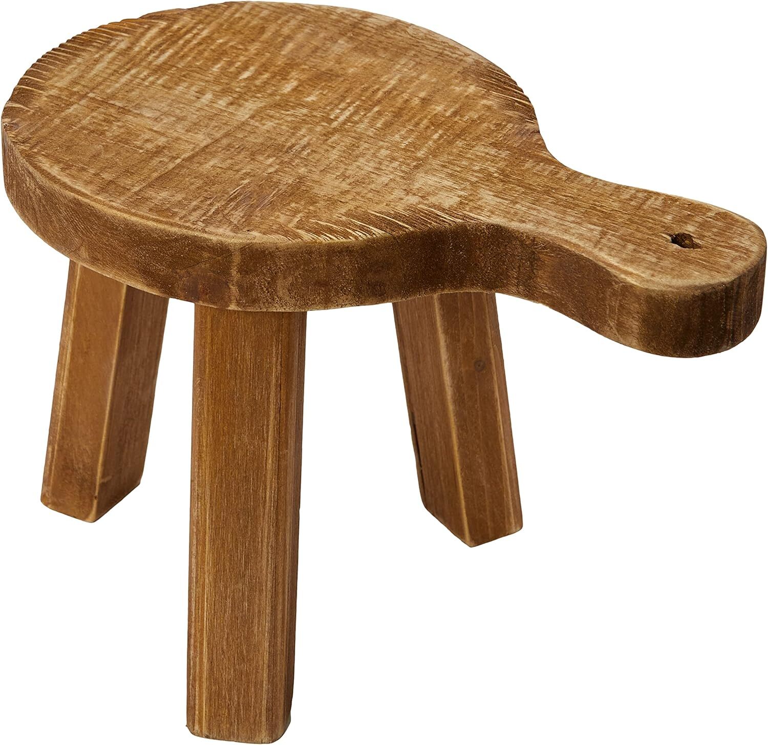 Creative Co-Op Fir Wood Pedestal Natural
