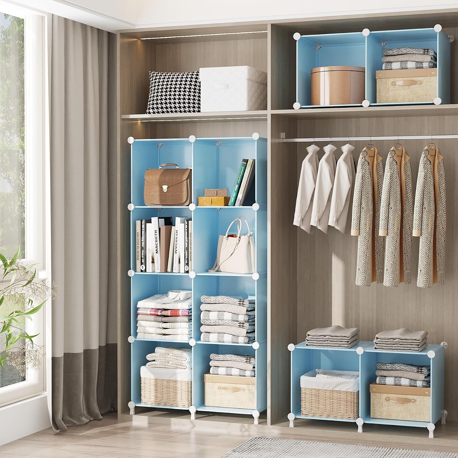 Multifunctional 6-Cube Storage Organizer – Lightweight and Adjustable Design
