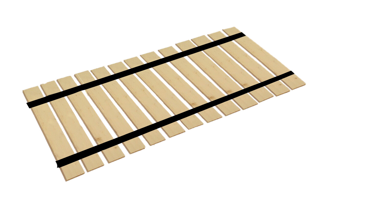 Queen Size Bed Slats 2.5″ Closely Spaced Boards-Meets Warranties & Back Support