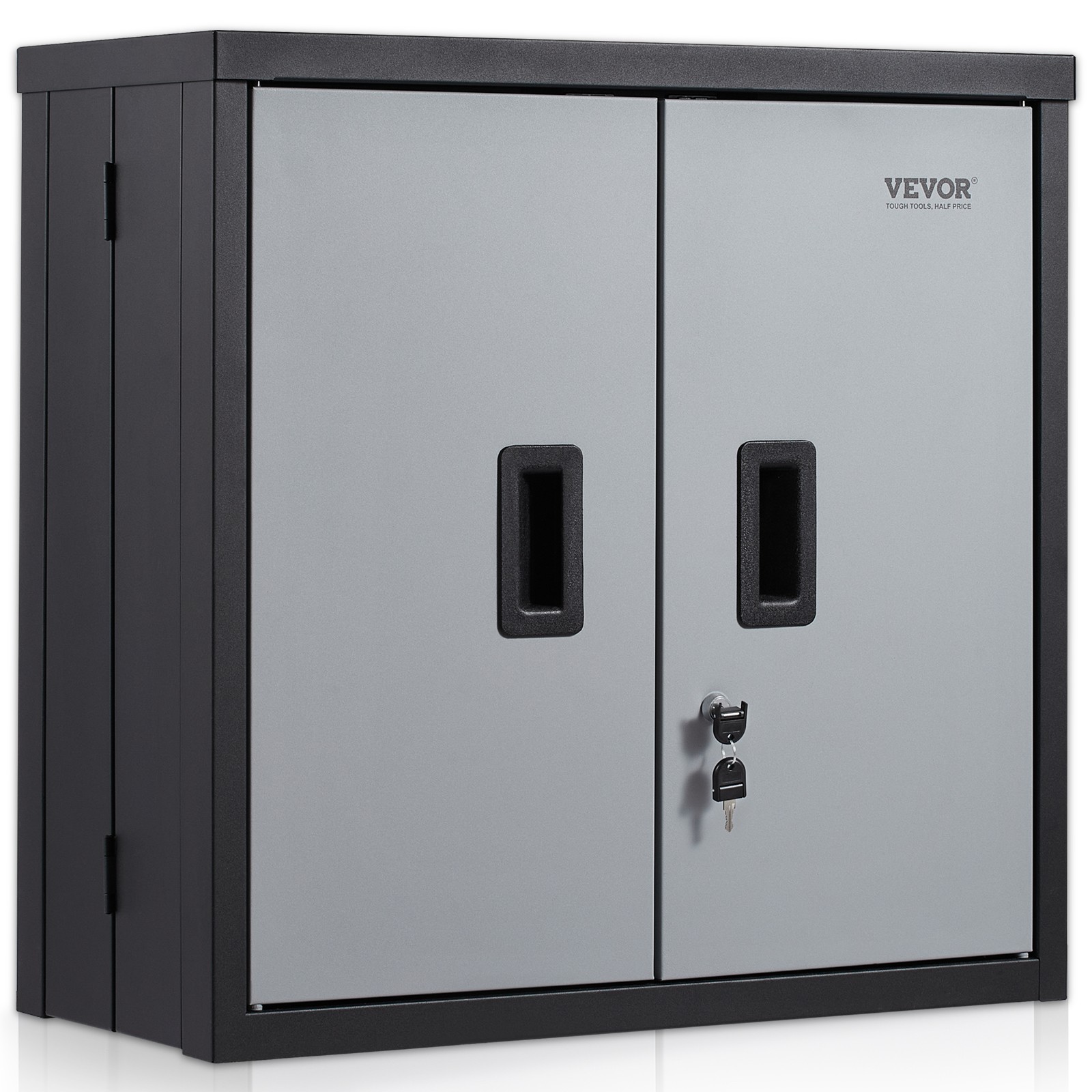 VEVOR Foldable Wall Cabinet Garage Cabinet Wall Mounted 26″ Small Cabinet 240LBS