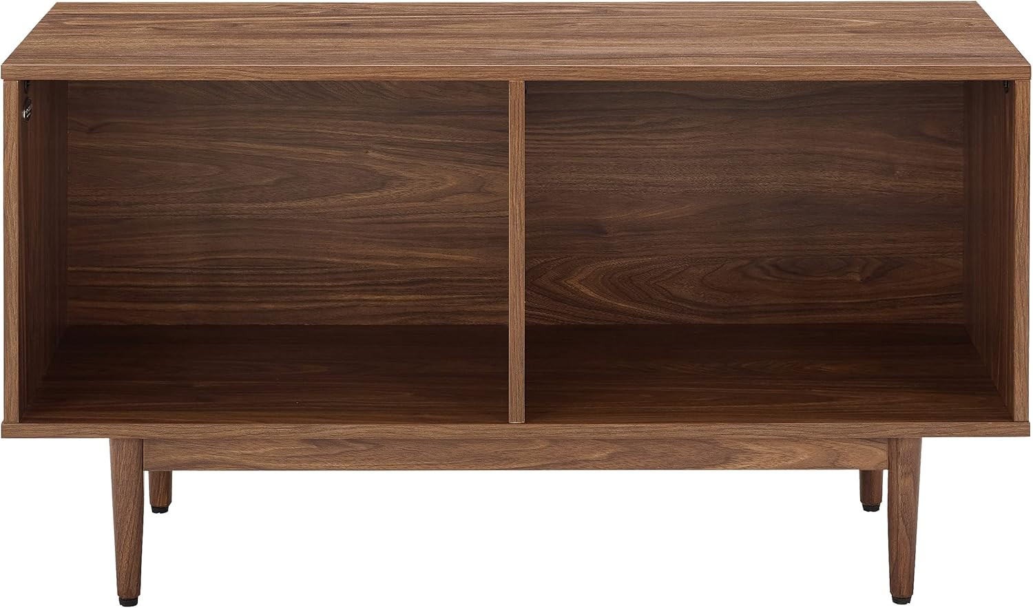 Liam Medium Vinyl Record Storage TV Stand and Entertainment Center, Media Consol