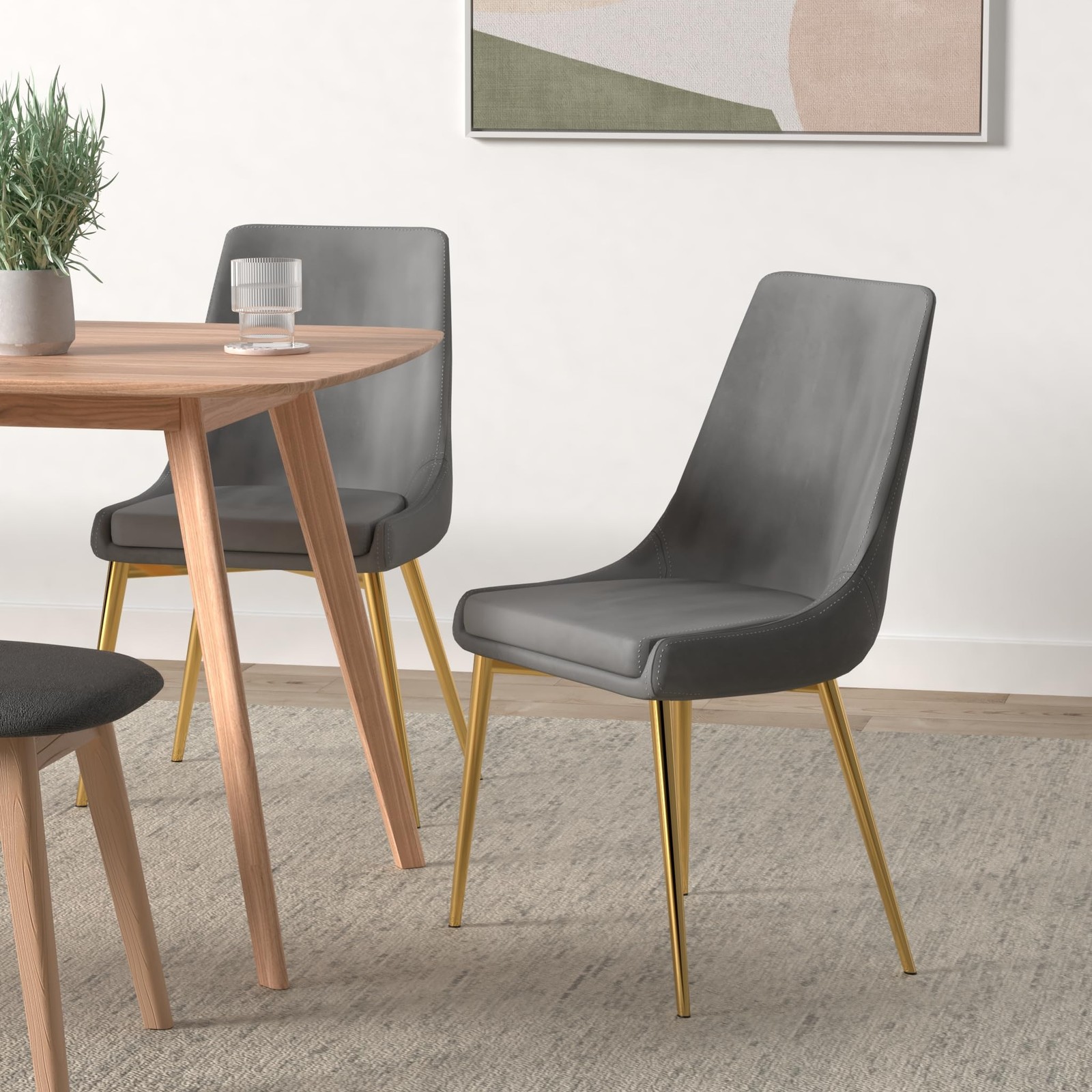 Meridian Furniture Karina Collection Modern | Contemporary Velvet