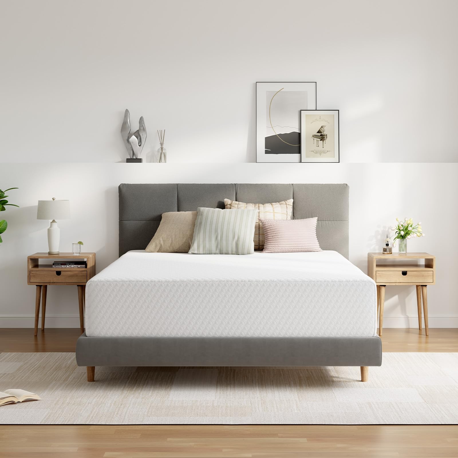 Novilla Queen Size Mattress, 12 Inch Memory Foam Mattress Queen for Pressure …