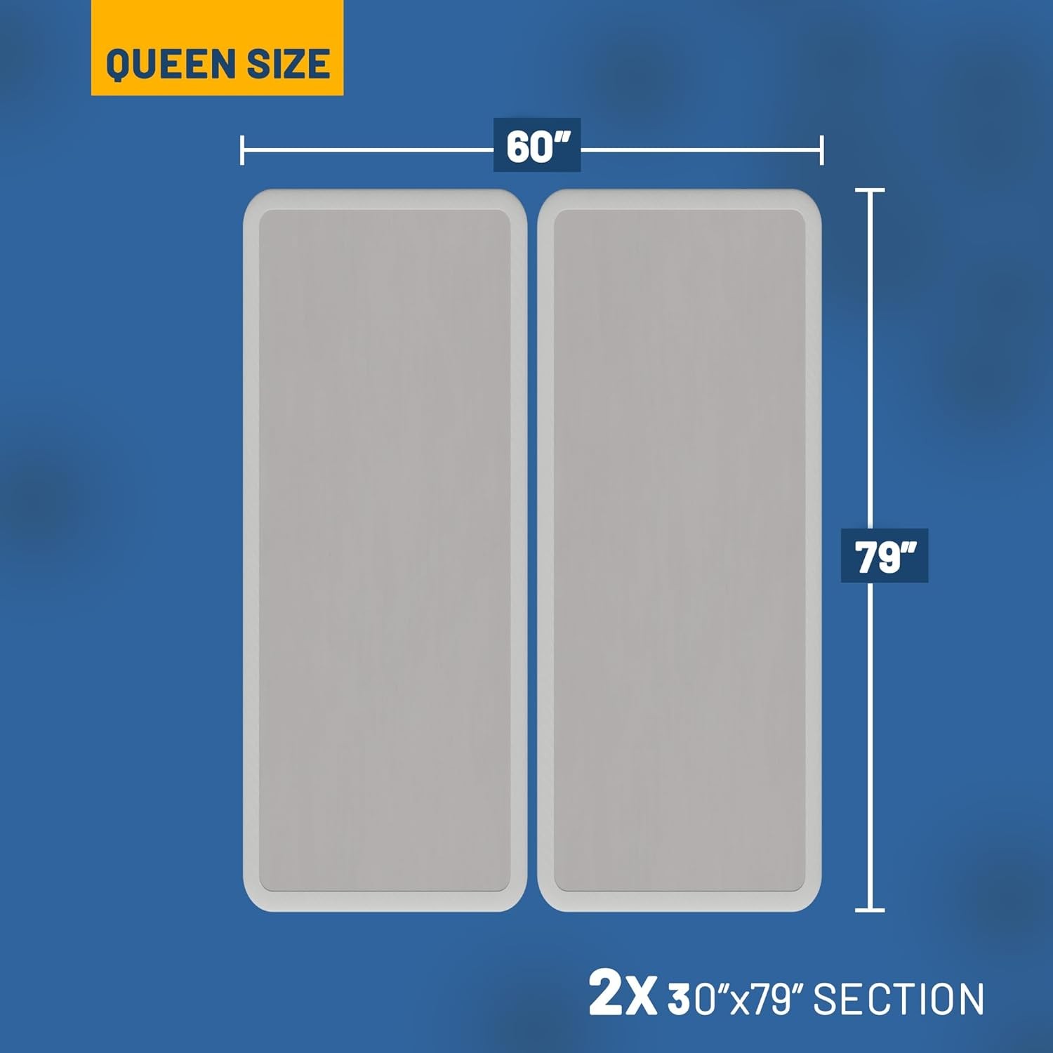 Box Spring Bed Base Queen Size, 4-Inch Wood Mattress Foundation – Amish Made in