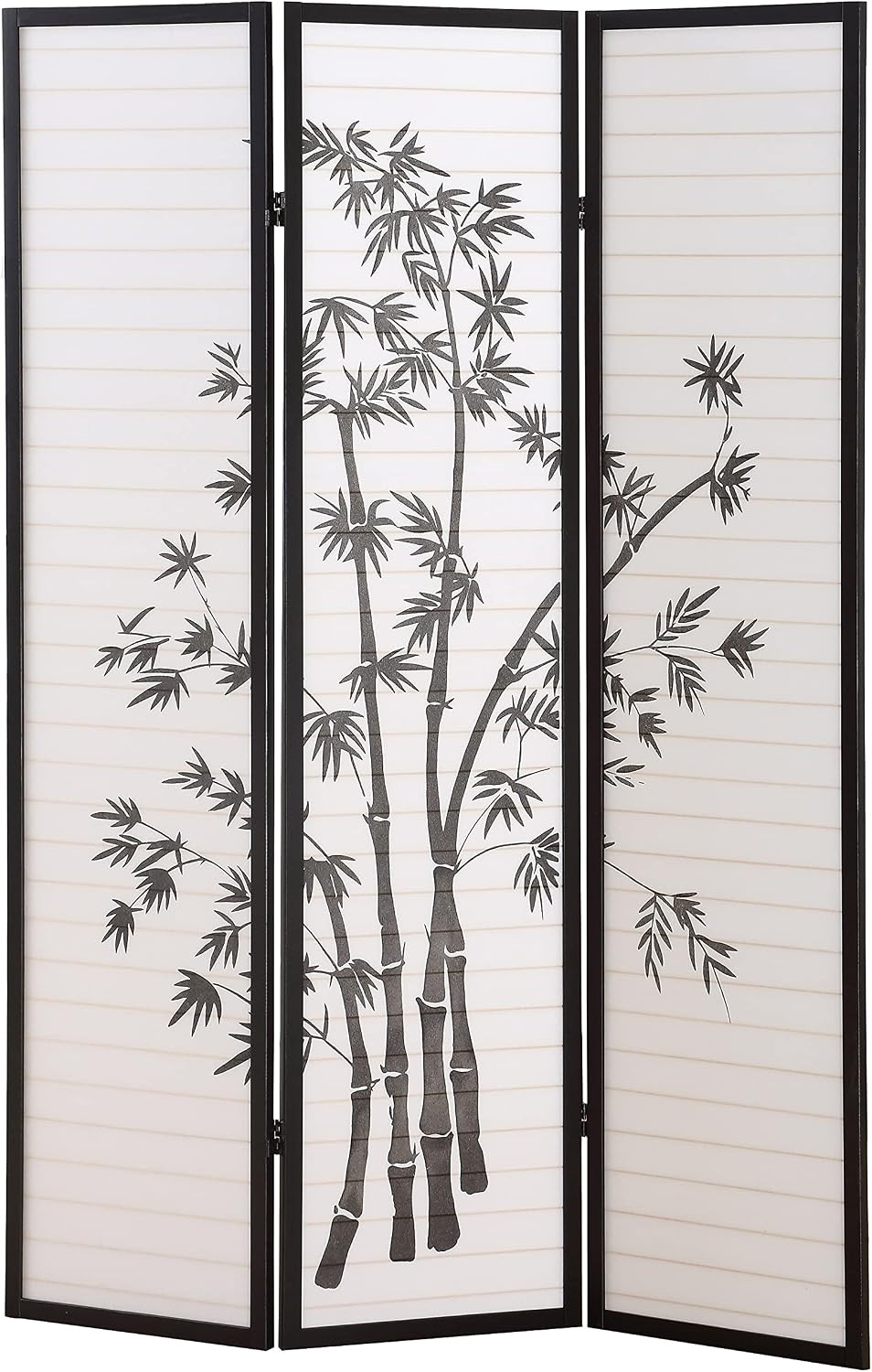 Japanese Shoji Room Divider Freestanding Privacy Screen Wood Frame Partition