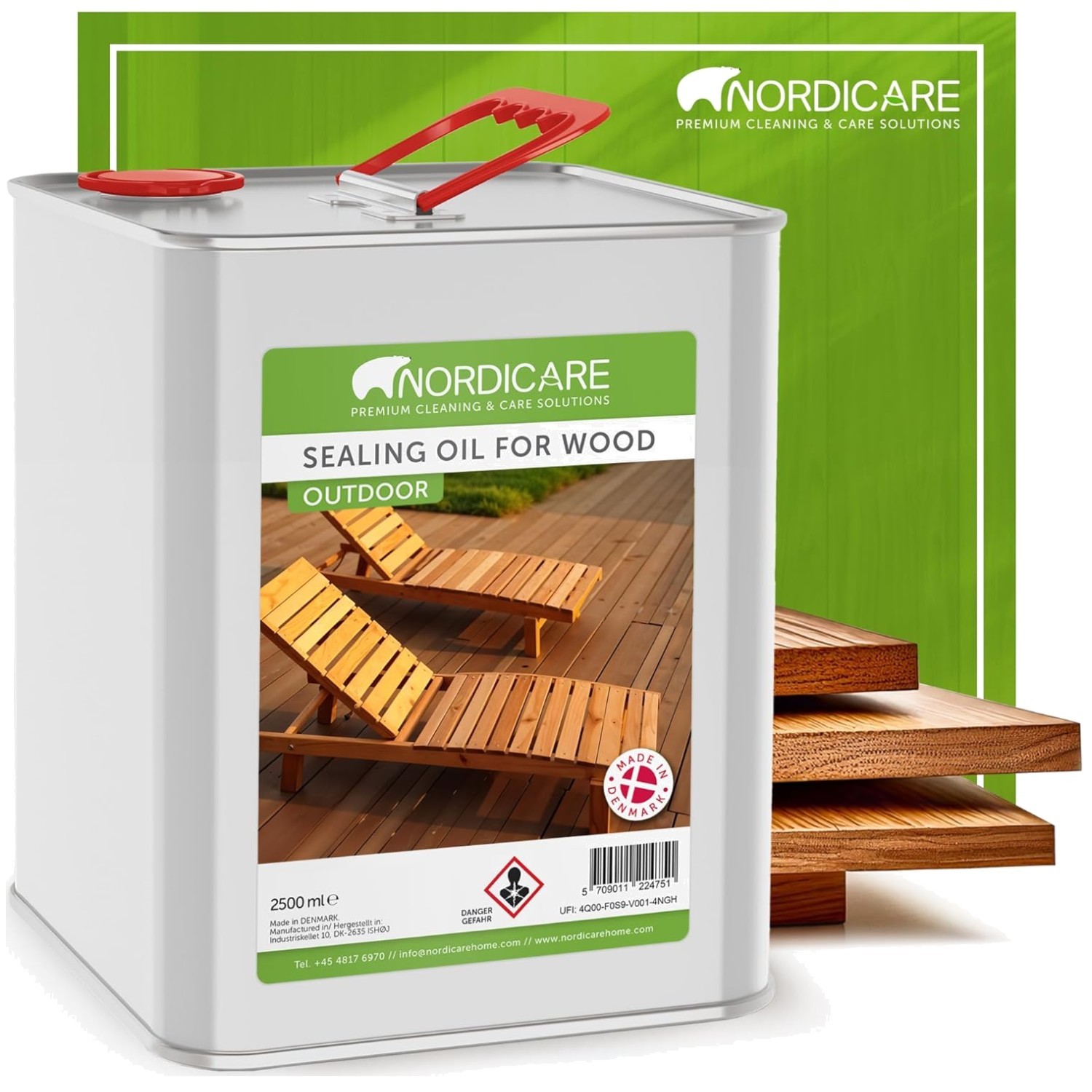 Teak Oil & Sealer for Outdoor Wood Protection