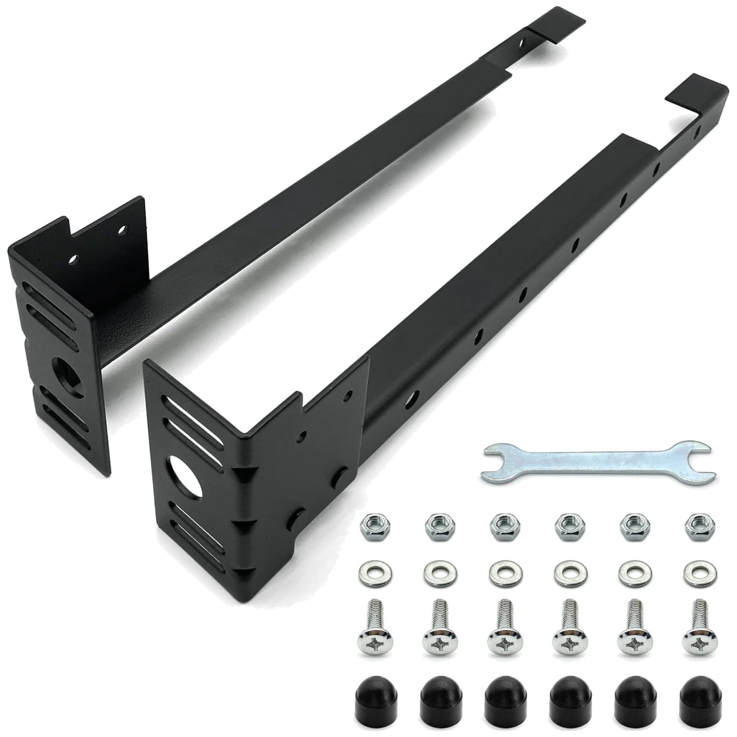 Steel Bed Frame Extenders – Twin to King Size Compatibility