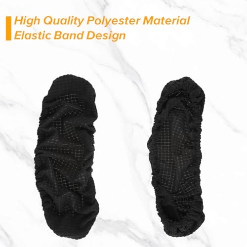 2PCS Office Chair Arm Covers Polyester Removable Machine Washable Pad Elastic 11