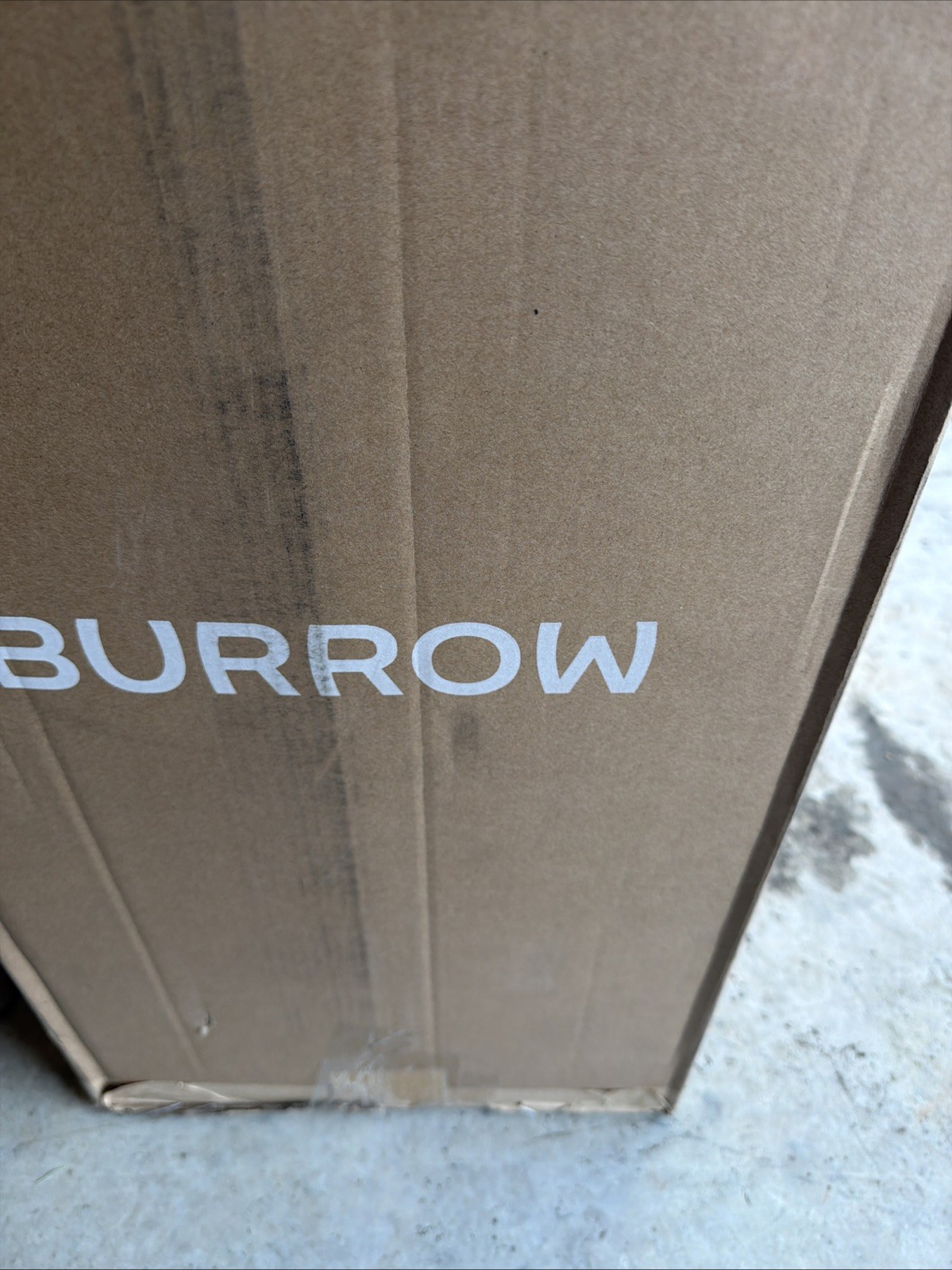 BURROW Span Sleeper Storage Replacement Inserts Charcoal NEW