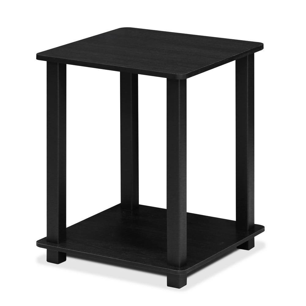 Simplistic Americano/Black End Table (2-Pack) Free Shipping New