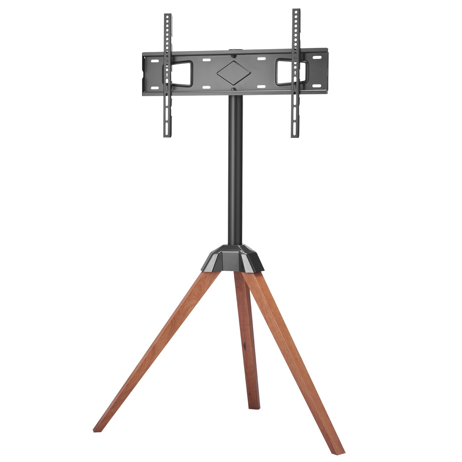 Uimoso Tripod Easel TV Stand Wood Legs Holds up to 99 lbs for 40-65 Inch Screens