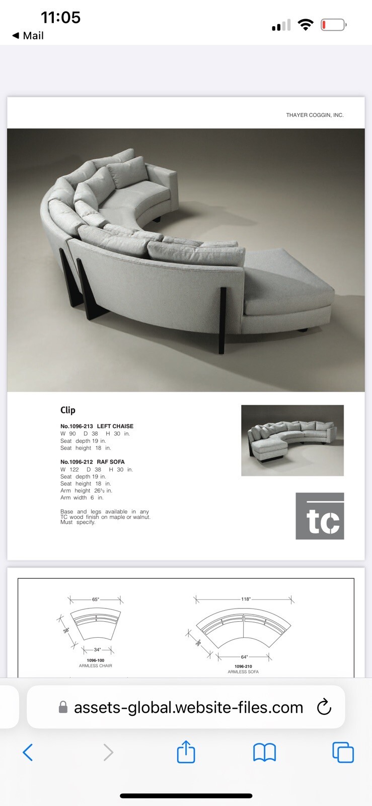 Clip Sofa