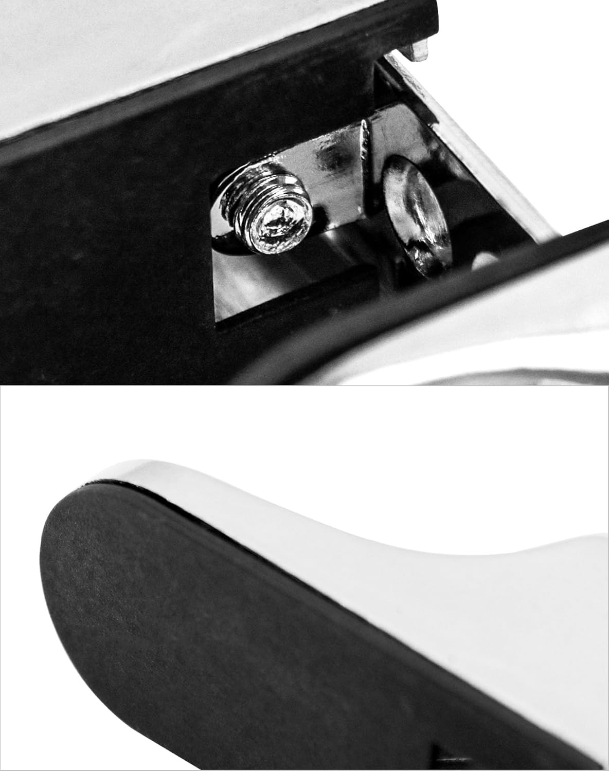 Adjustable Glass Shelf Bracket, 8 Pack Wall Mounted Metal Glass Shelf Support