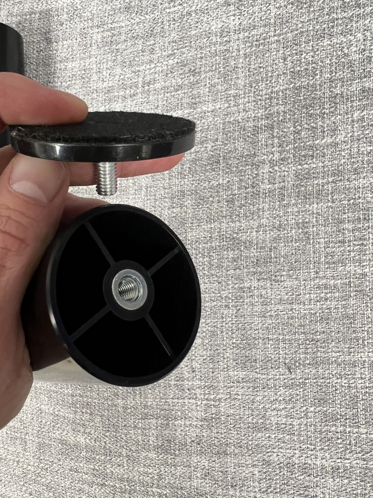 Adjustable Base 12in 8mm X 1.25 Legs-Serta/Glideaway/Tempurpedic/Ergo/Leggett