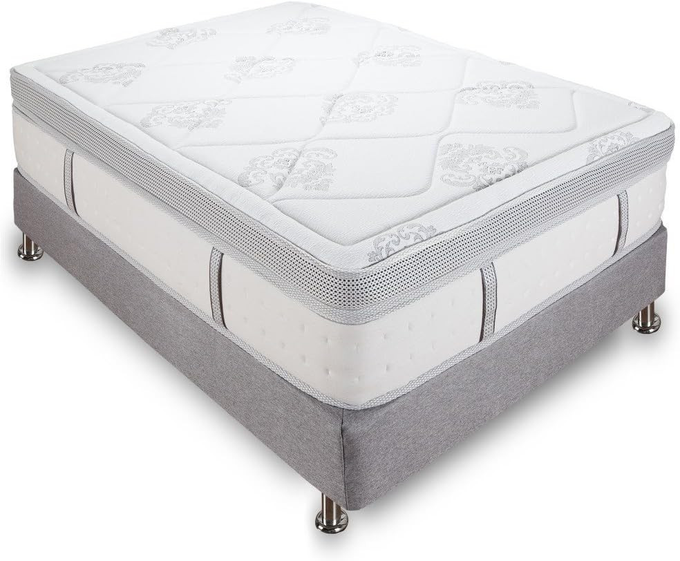 Classic Brands Gramercy 14-Inch Hybrid Memory Foam Mattress, Full Size