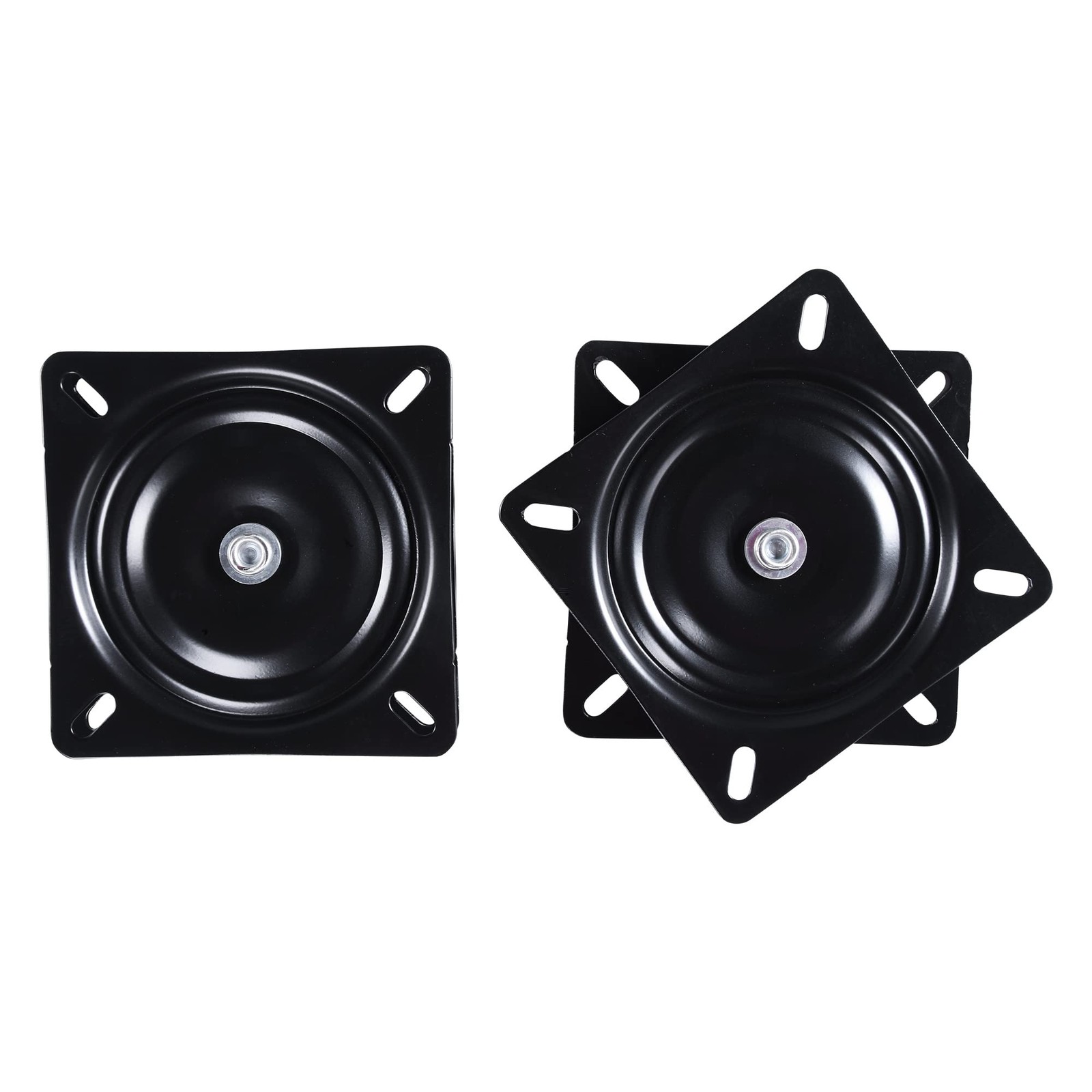 Frassie 2 Pack 6.25 Inch Bar Stool Chair Swivel Plate Replacement, 360 Degree…