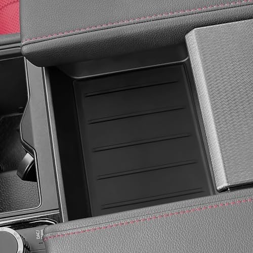 Center Console Tray Liner Compatible with Toyota 2022+ Tundra & 2023+ Sequoia