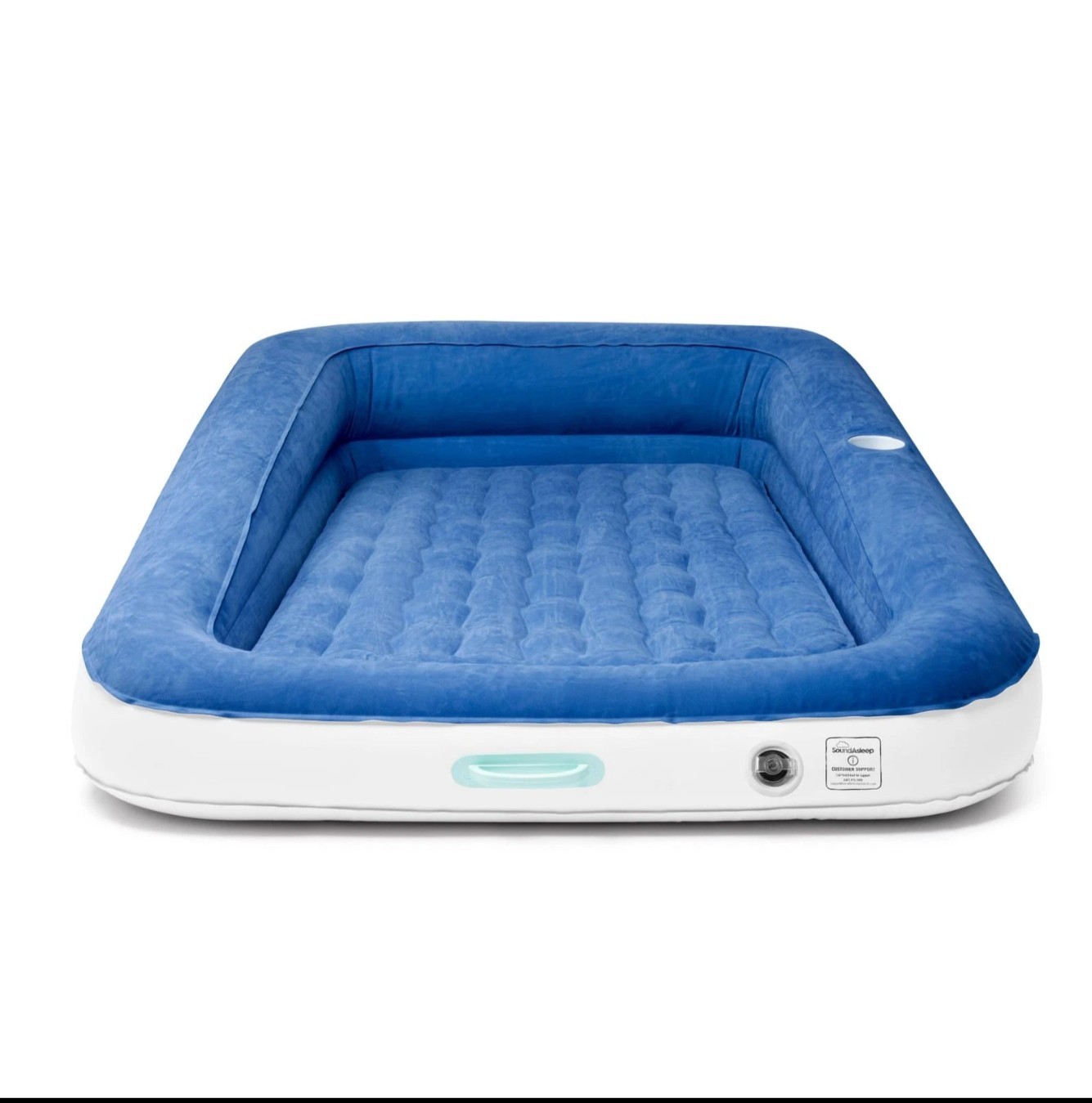 SoundAsleep Dream Series Kids Air Mattress with High Speed External Pump – New