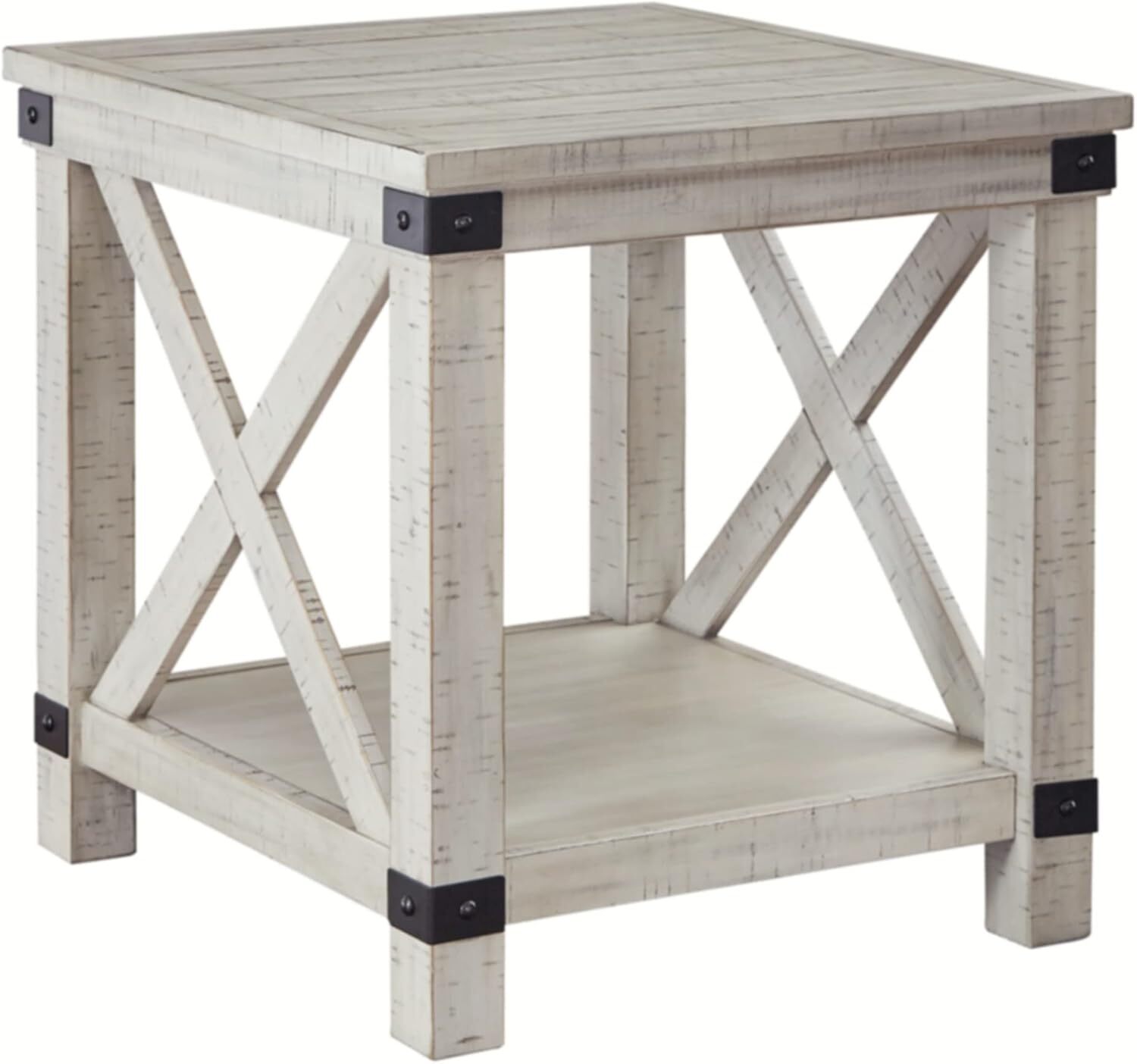 Signature Design by Ashley Carynhurst 24 in (W)x 26 D x 25 H, Whitewash