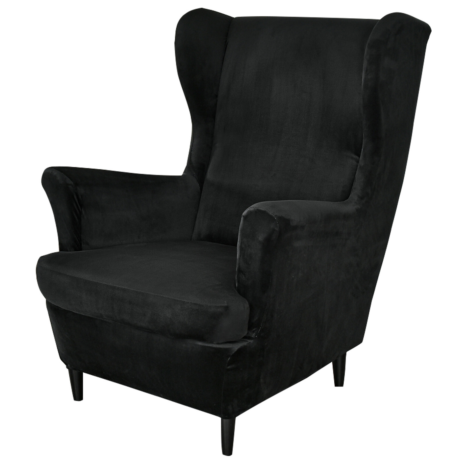 Wingback Chair Slipcover Wingback Armchair Chair Cover Stretch Wing Chair Slip..