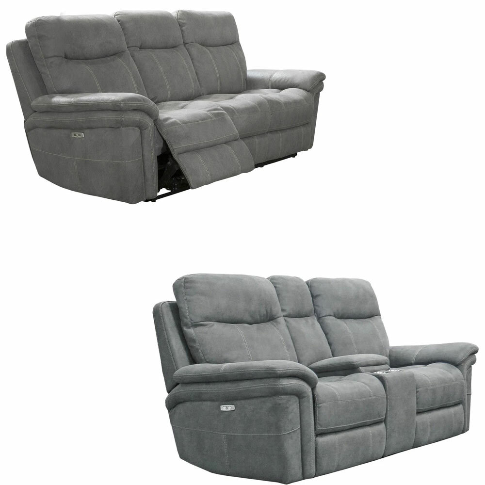 Parker Living – Mason 2 Piece Power Sofa Set in Carbon – MMA#832PH-22CPH-CRB