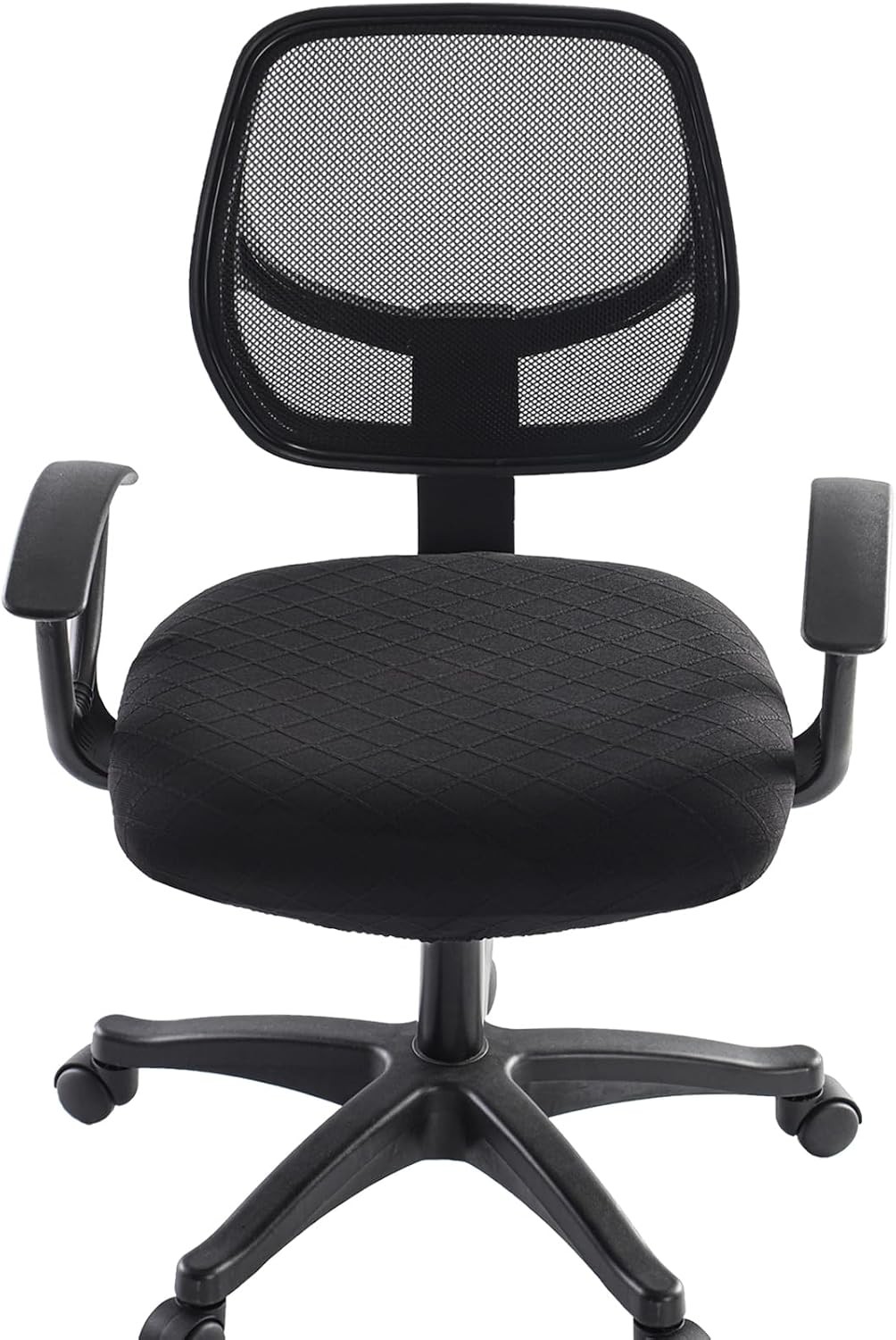 Stretch Jacquard Office Chair Cover, Removable Washable Desk Chair Cover,