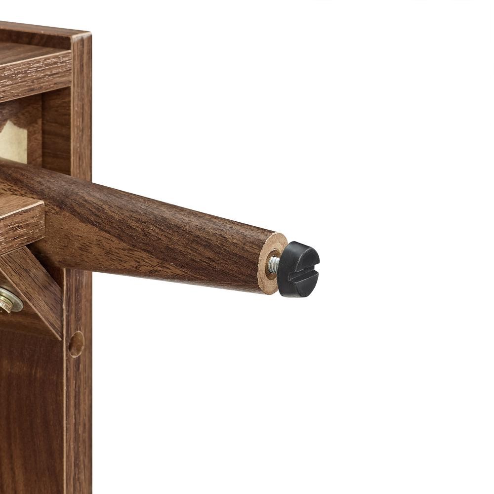 Liam Record Storage Stand Walnut
