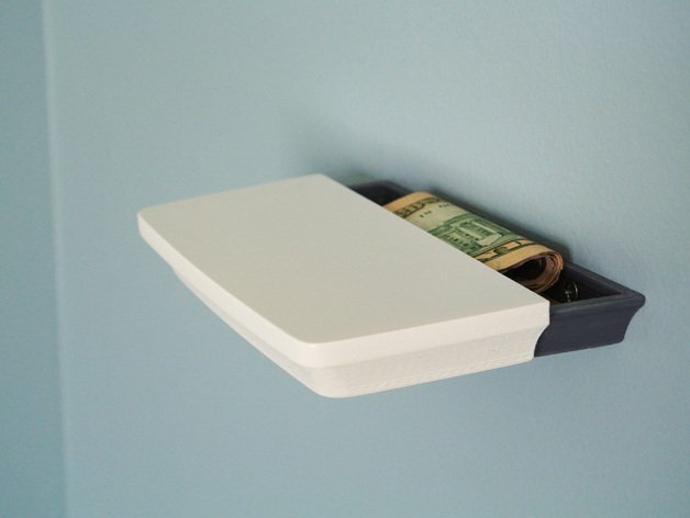 Secret Shelf In Black / White