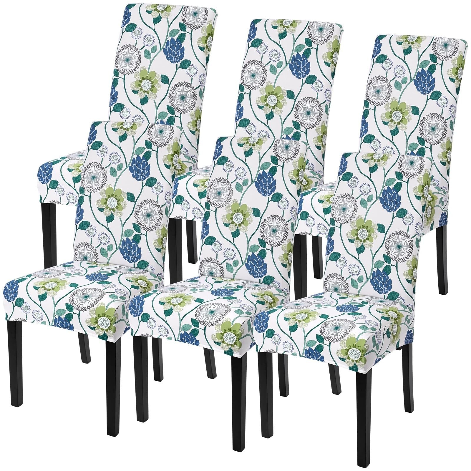 SearchI Dining Room Chair Covers Set of 2, Stretch Removable Washable