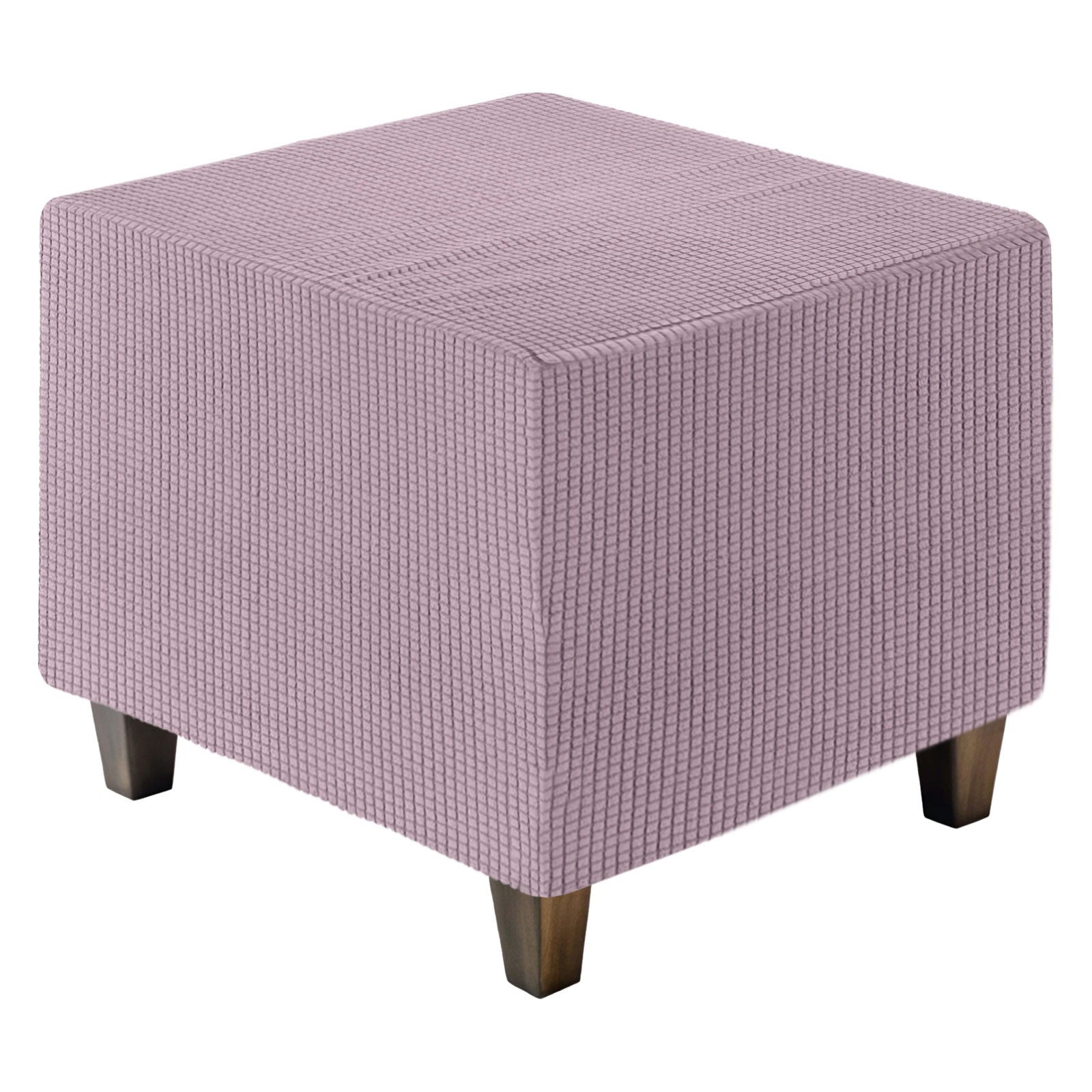 Cover Square Jacquard Slipcover Light Purple Middle Size