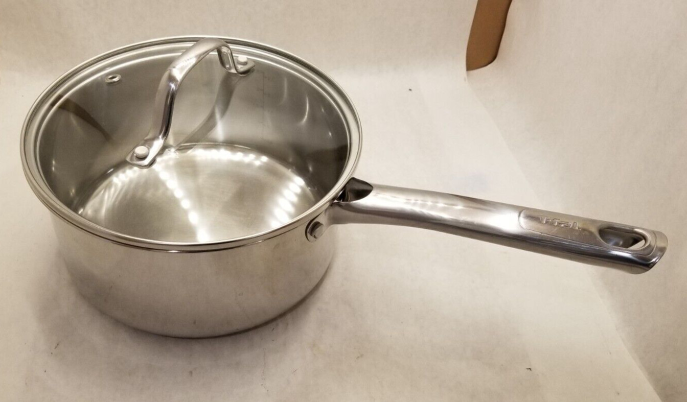 T-fal Performa Stainless Steel Sauce Pan 3 Quart Induction Oven Broiler Safe