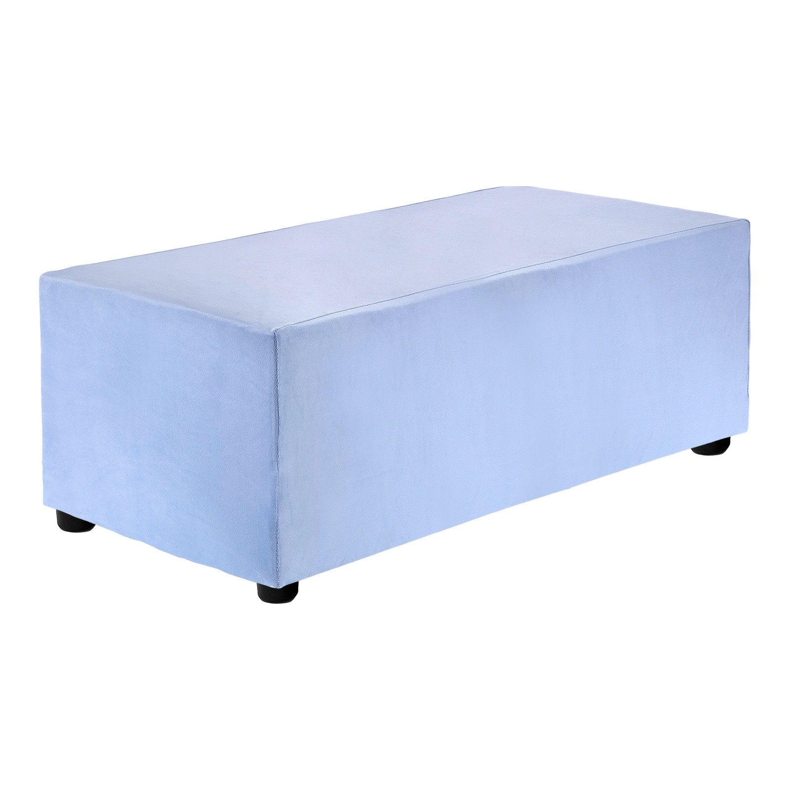 Extendable stool cover 83-101cm, M-L, blue