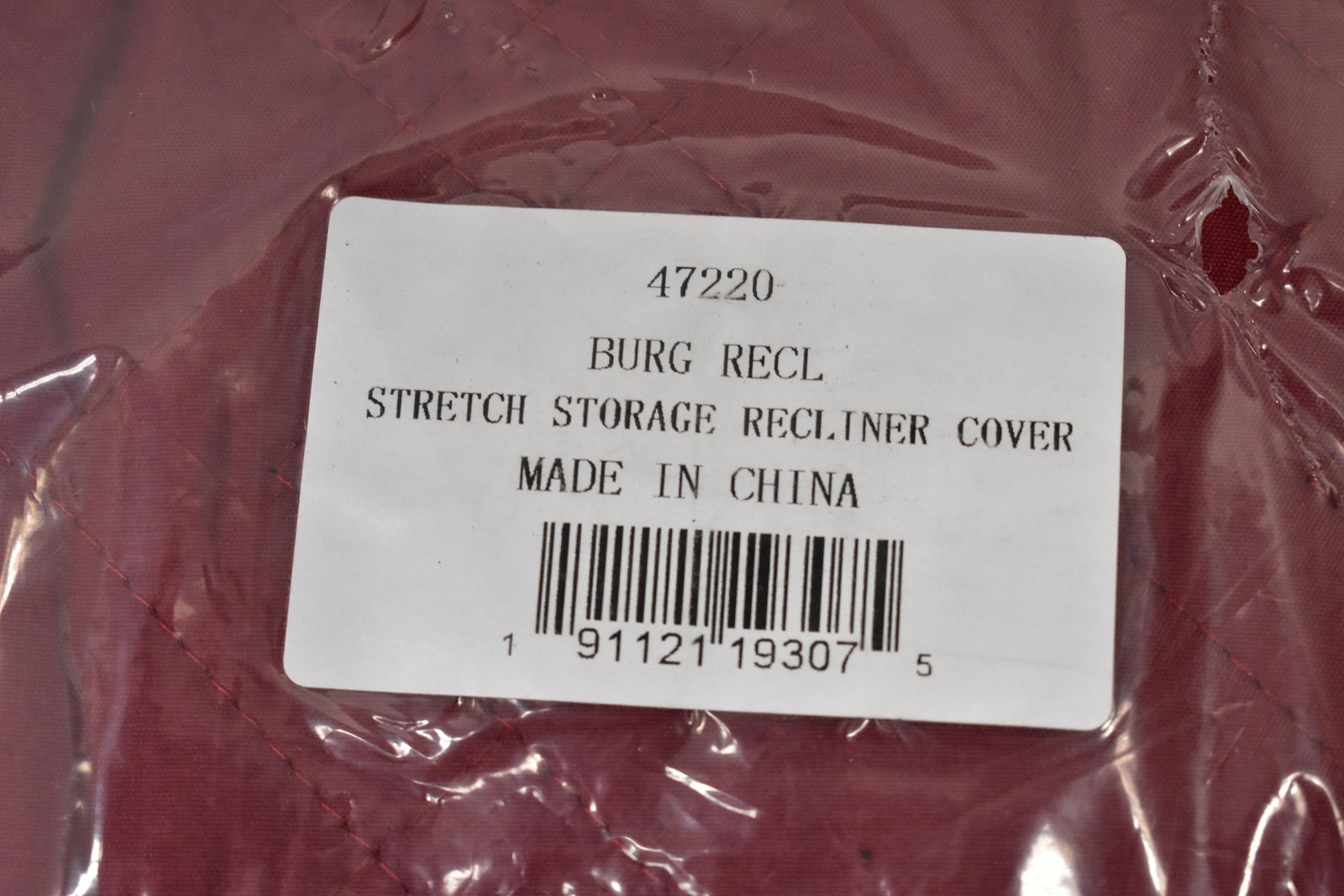 Red Stretch Recliner Slipcover Stretch Storage Recliner Cover Made In China