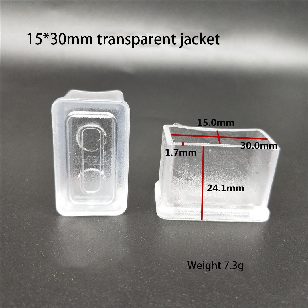Clear Rubber Furniture Foot Table Chair Leg Cover End Caps Tips Floor Protectors