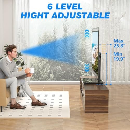 Universal Table Top TV Stand TV Base Replacement for Most 27-60 Inch 27″-60″