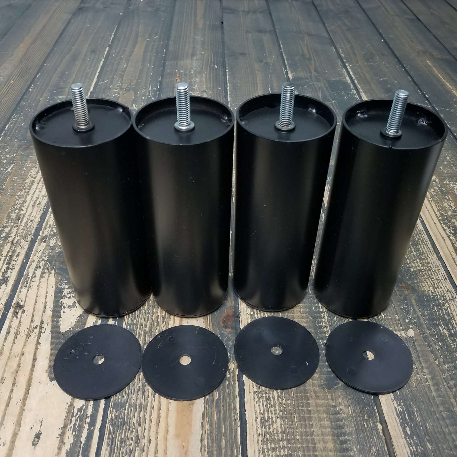 LOT of 4 – Adjustable Heavy Duty 6″ Bed Legs Bed Frame Support
