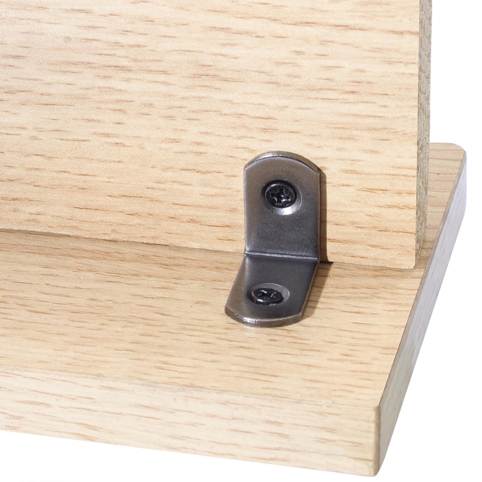 L Bracket 1″ Corner Brace 90 Degree Right Angle Metal Support Fastener for Wood