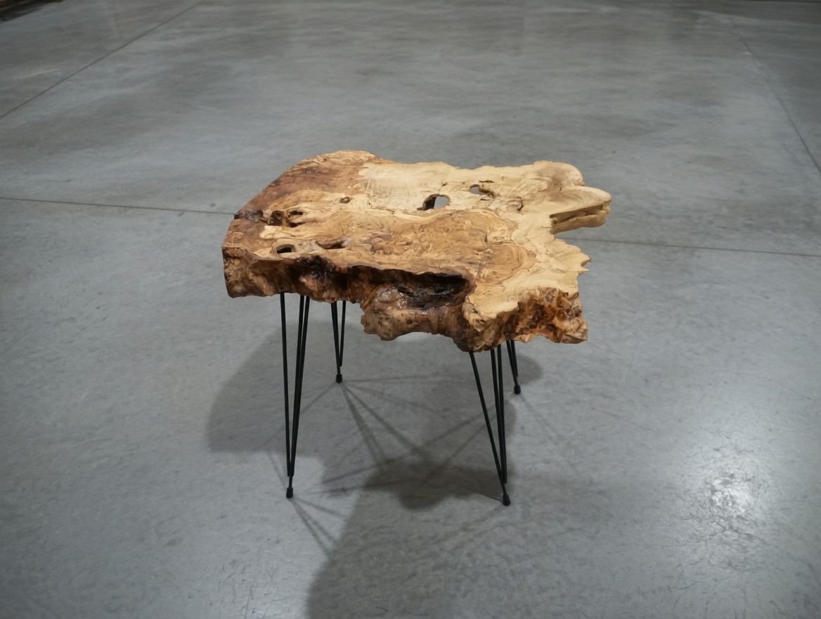 live edge wood coffee table Solid wood Table Olive table Rustic Coffee Table
