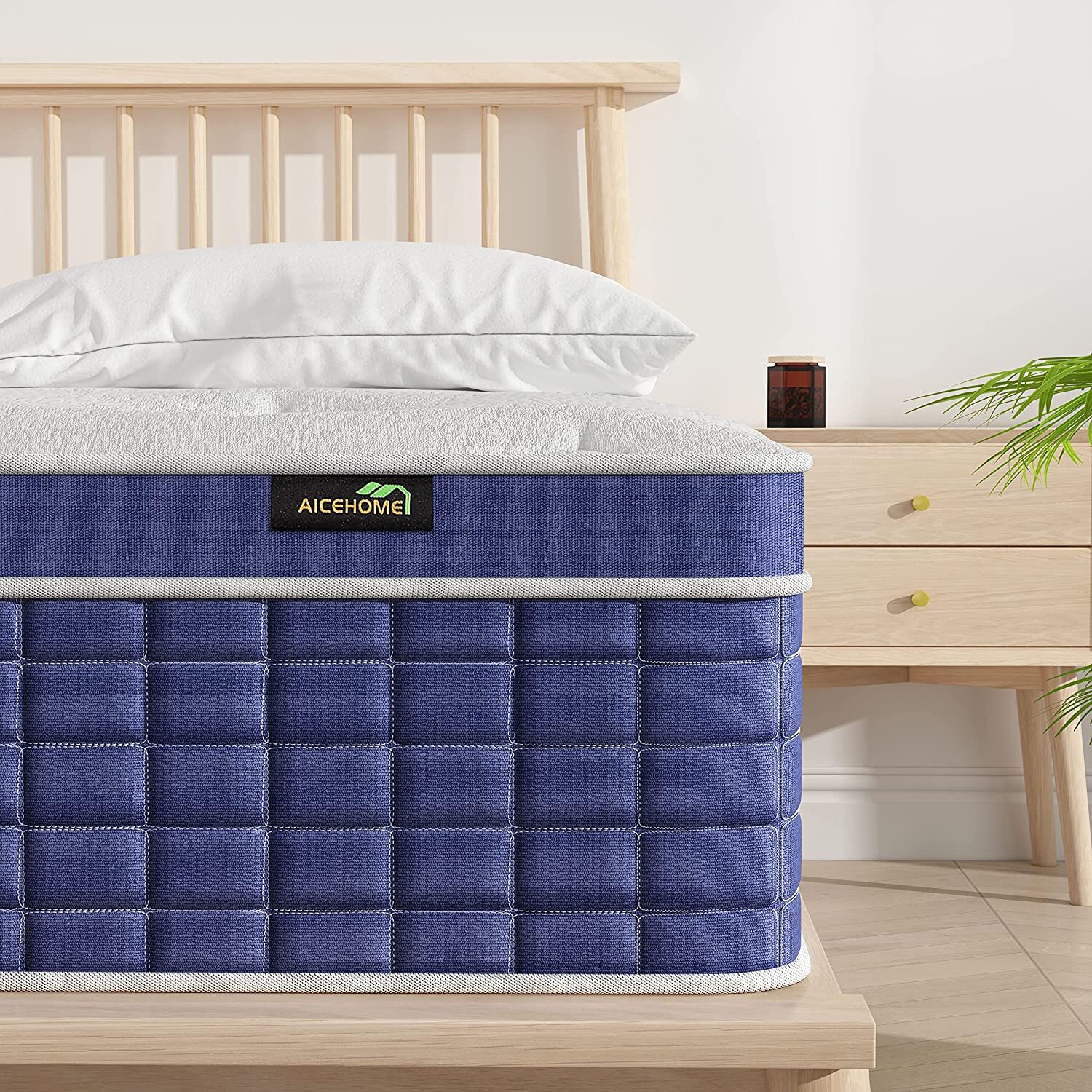 12 /14 Inch Gel Memory Foam Hybrid Mattress Innerspring In A Box Medium Firm