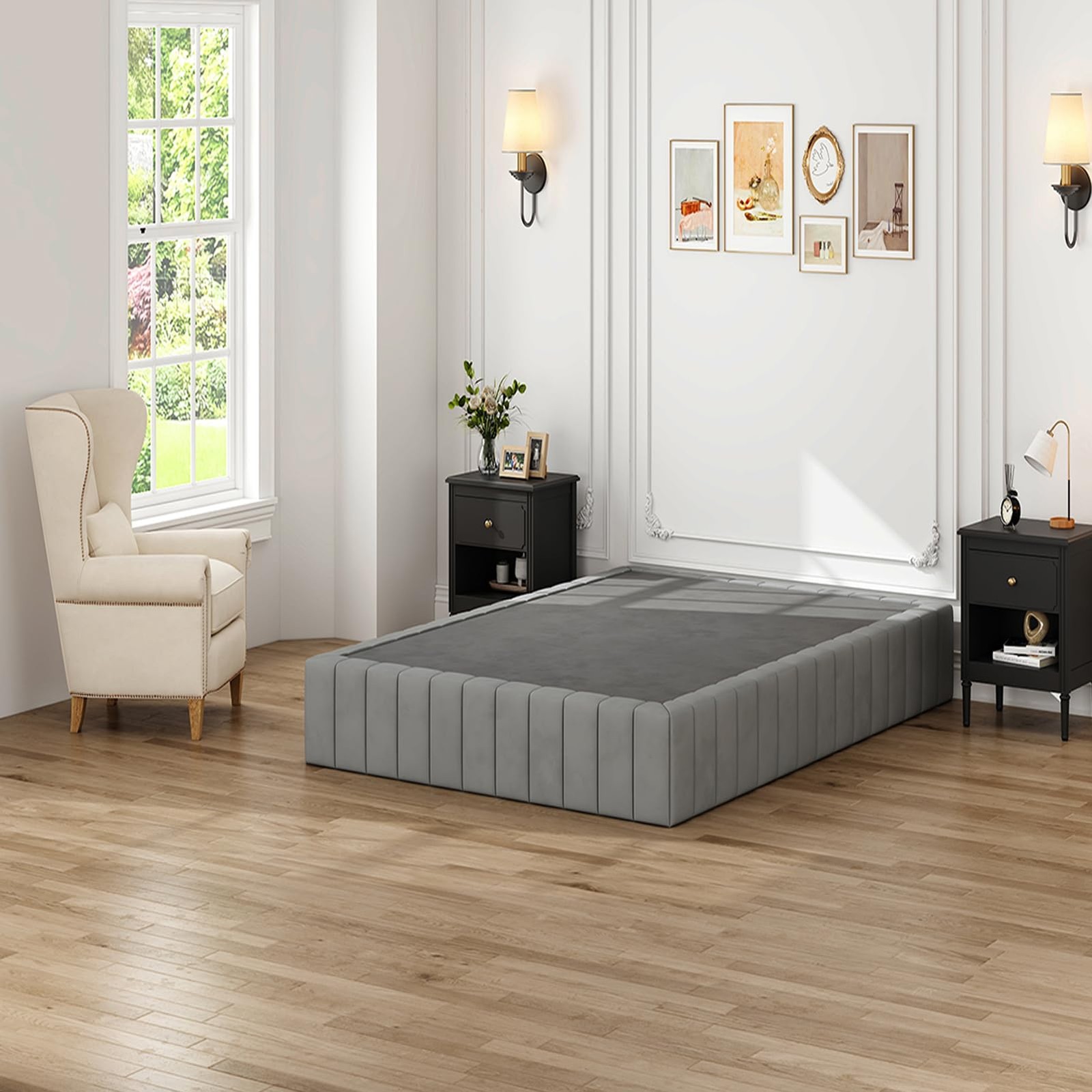 9 Inch Box Spring Queen Size Bed Base