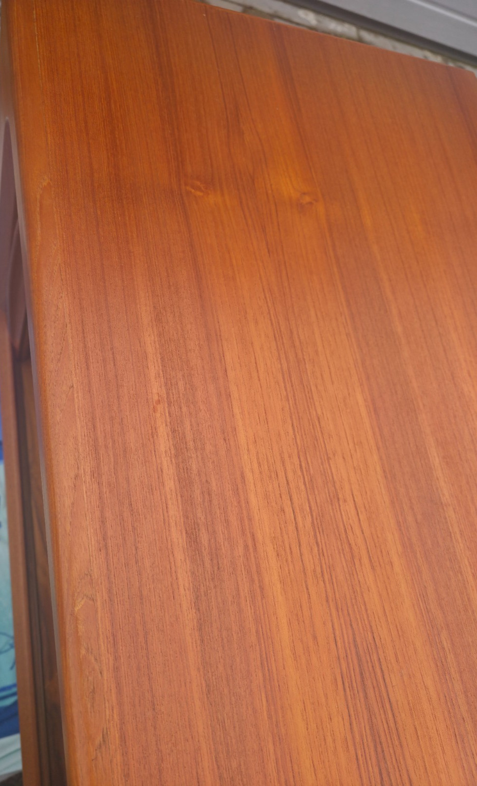 Mid Century Danish Teak Sideboard, Made in Denmark, with Sliding Doors