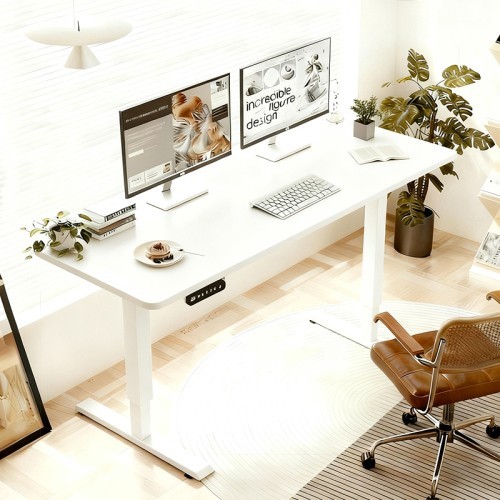 Modernchamp 55″ Height Adjustable Standing Desk-20W Type-C Fast Charging Port