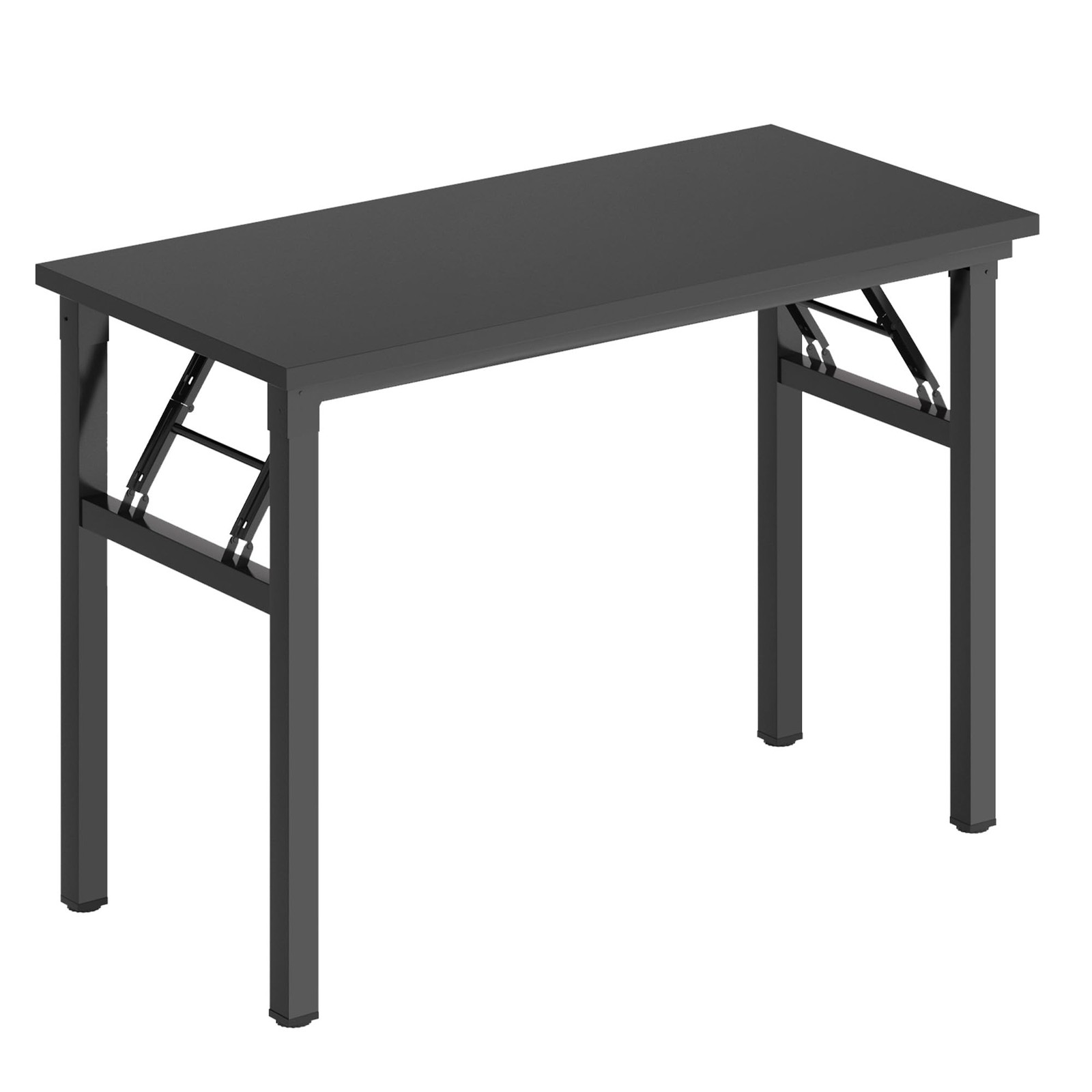 DlandHome Folding Desk Small 31.5 inches Inches, Black +