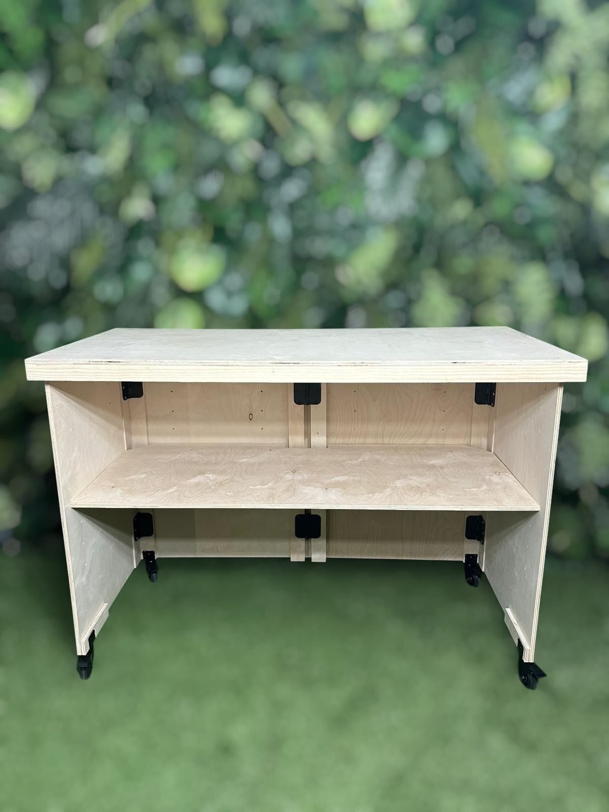 Foldable Snack Cart – Custom Layouts, Colors & Wheels – Portable Vendor Booth