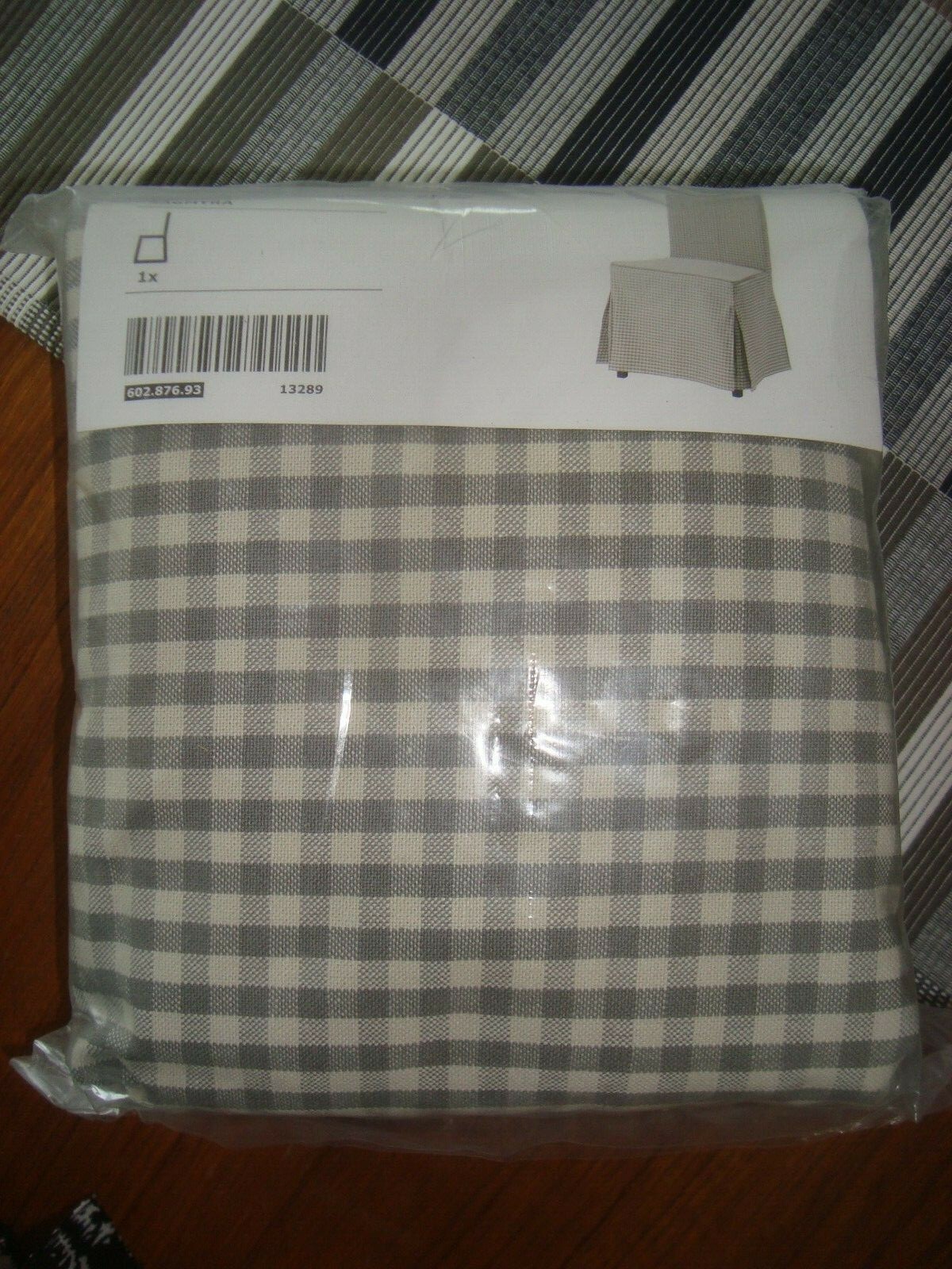 Ikea HENRIKSDAL x 2 Covers for Henriksdal Chair Long Slipcover Sagmyra Gray Grey